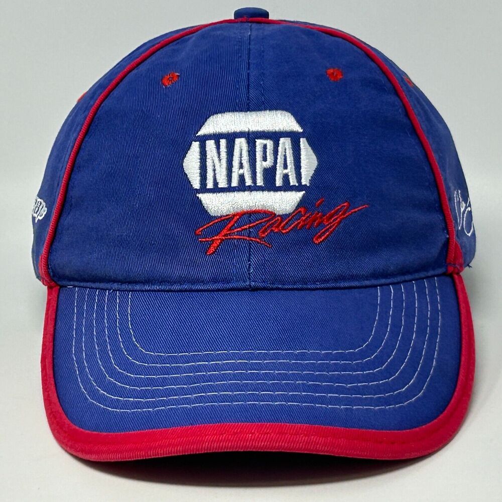 NASCAR NHRA NAPA Racing Hat Baseball Cap Blue Chase Elliott Ron Capps Strapback